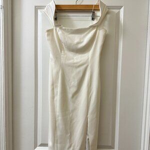 Jay Godfrey Cream Ivory Sleeveless Cocktail Dress Women's Size 4